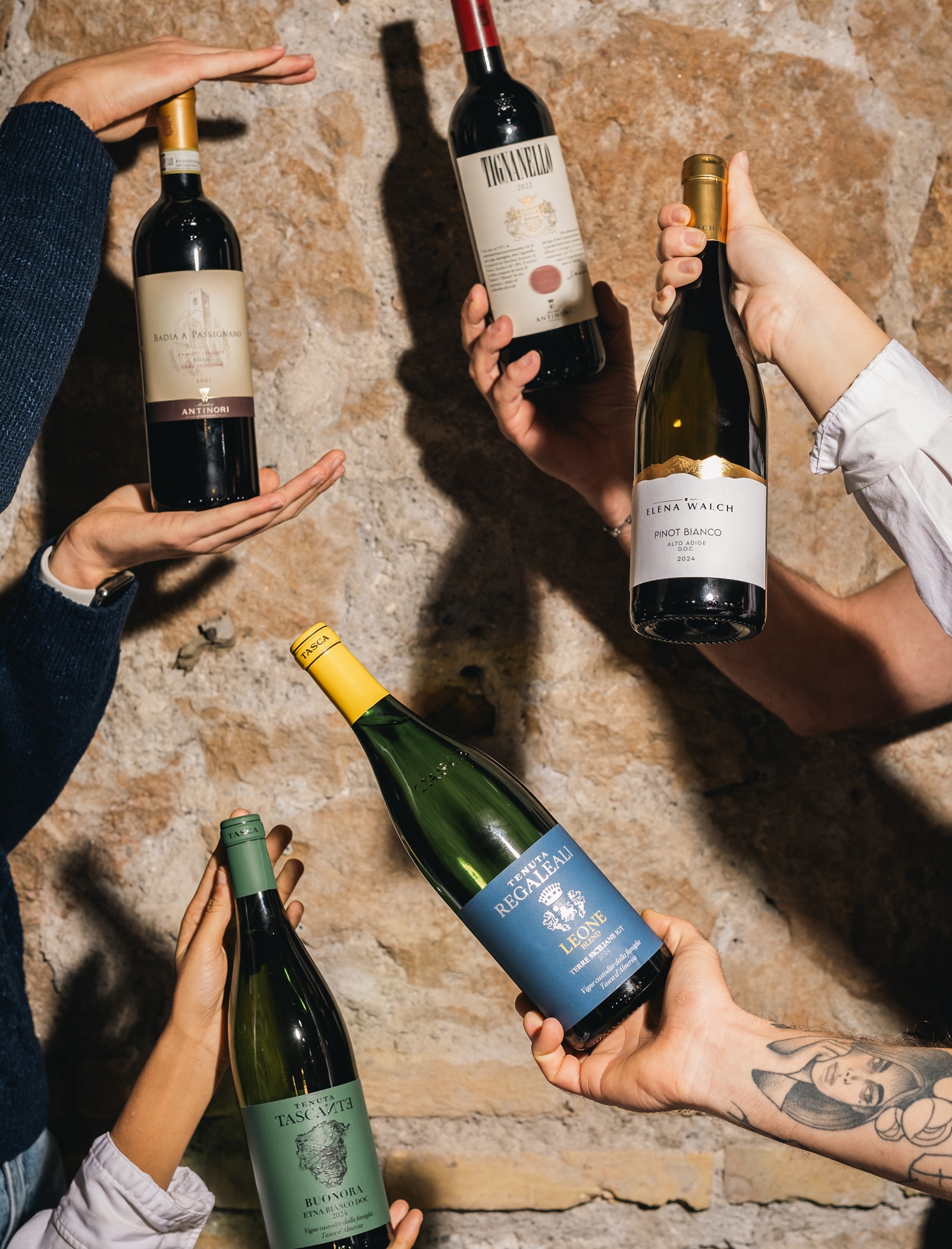 Vini del ristorante B-53